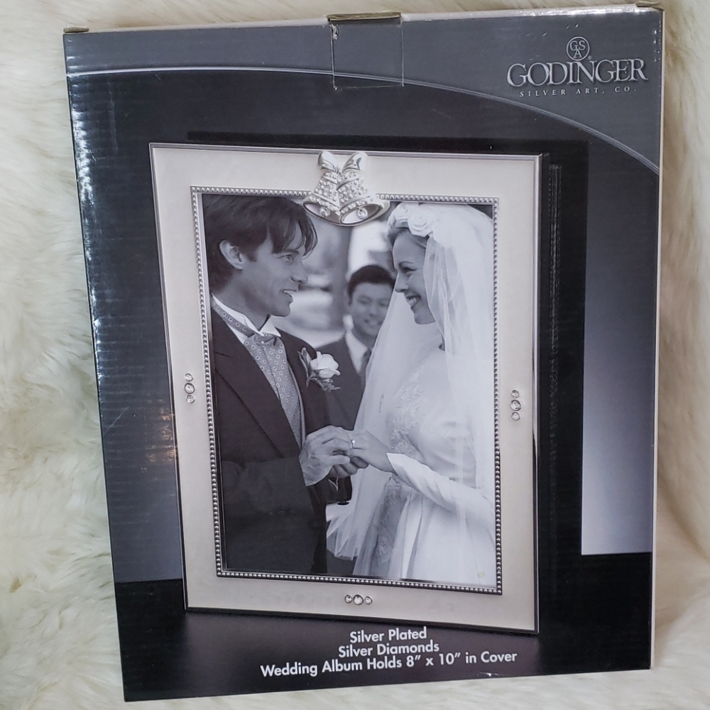 GODINGER silver plated photo album